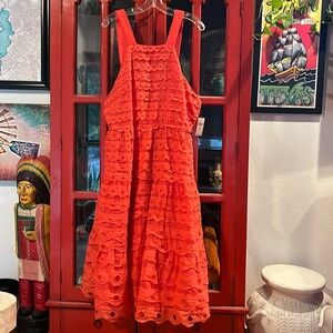 Anthropologie Maeve eyelet dress